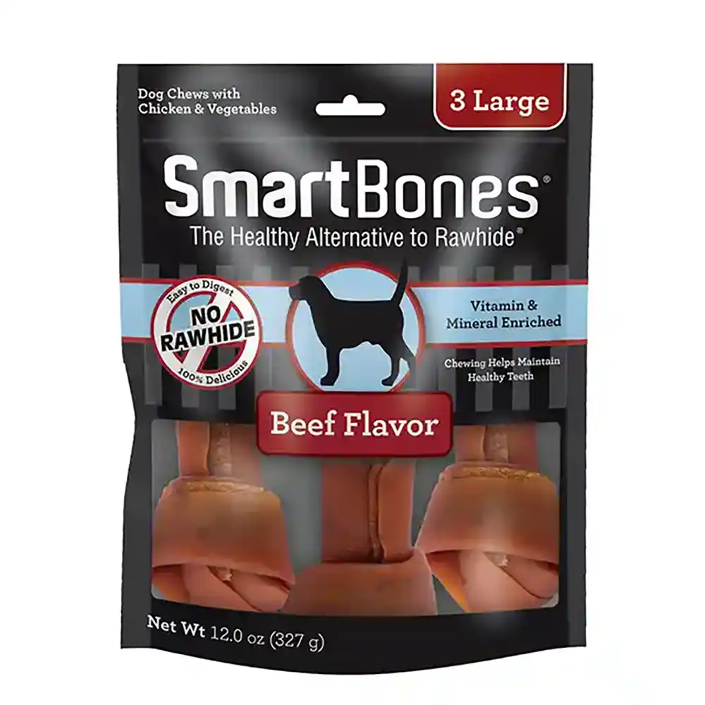 SmartBones made with real beef